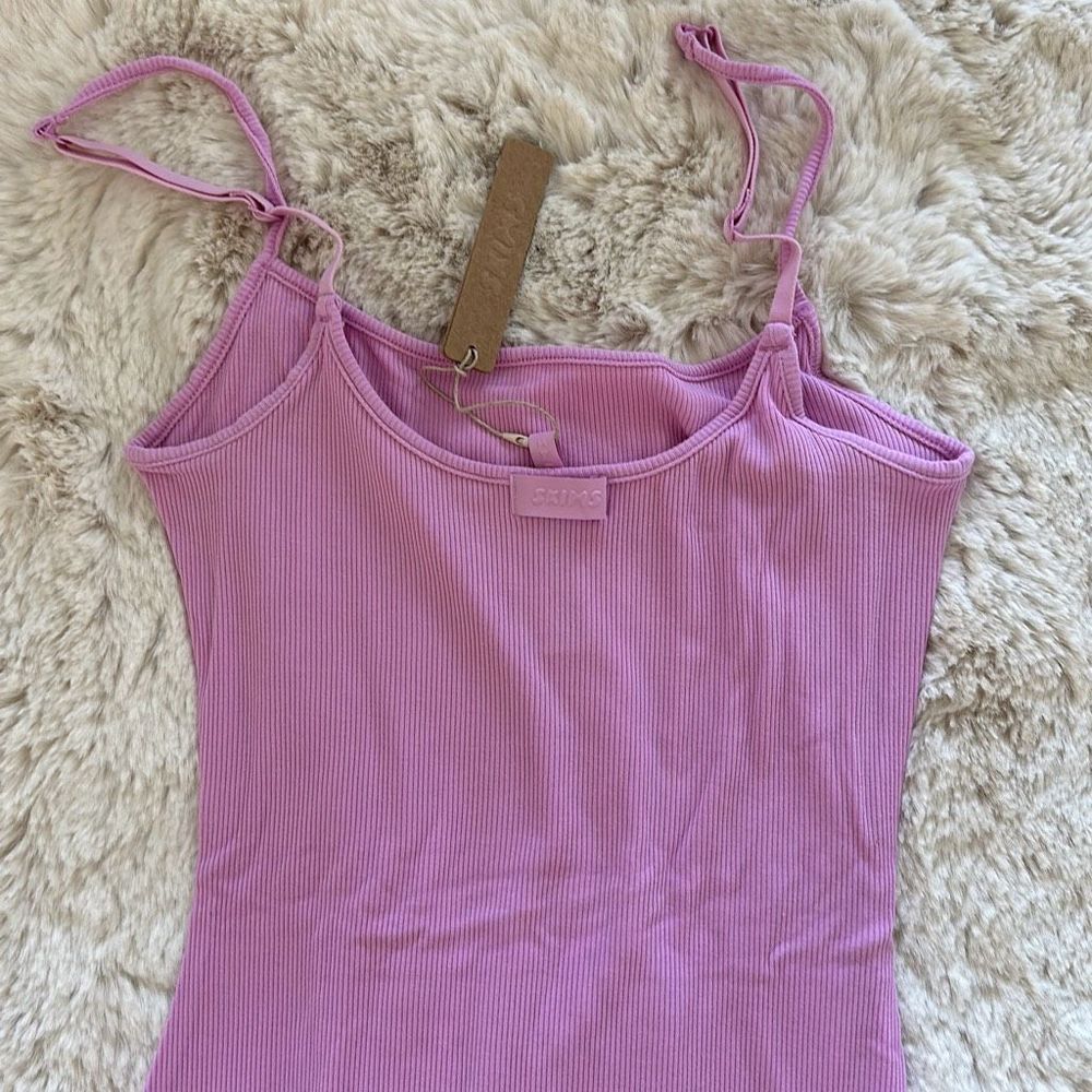 SKIMS Soft Lounge Long Slipdress Petal Size L - Picture 5 of 6